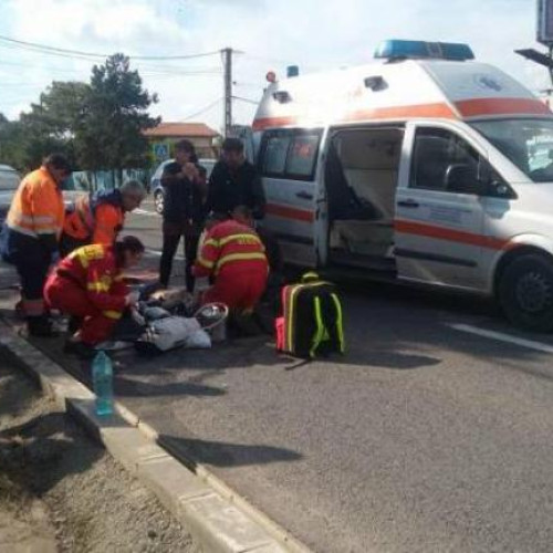 Accident grav în localitatea Mihai Viteazu