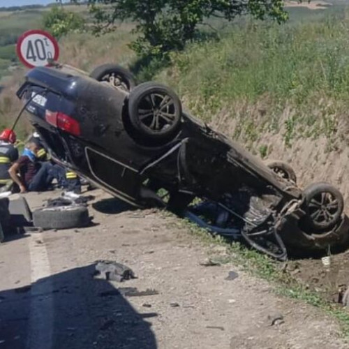 Accident rutier în curs de investigare
