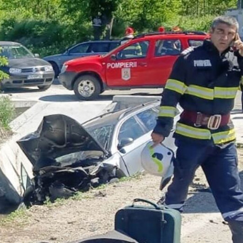 Accident grav în comuna Corbița, Vrancea