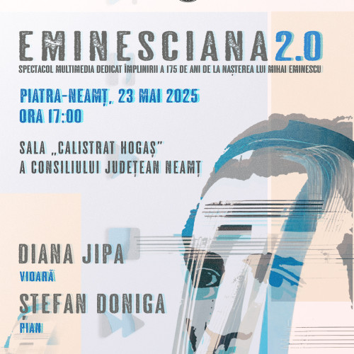 175 de ani de la nașterea lui Mihai Eminescu, celebrați printr-un turneu național