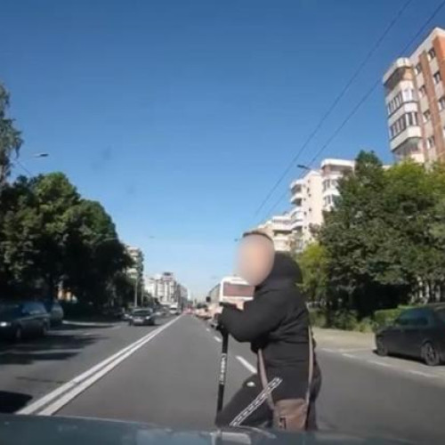 Incident periculos pe drum din Cluj