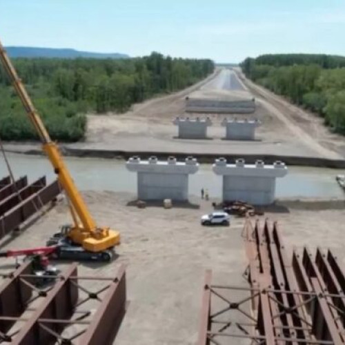 Noi imagini cu lucrările de pe Autostrada A7 Focsani - Bacau