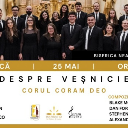 Concert "Despre veșnicie" la Biserica Neagră din Brașov