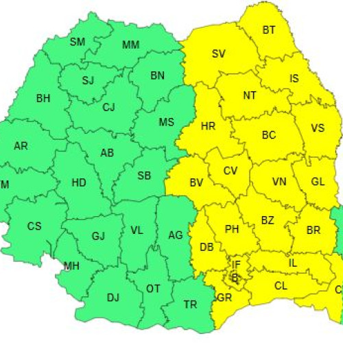 Fenomene meteorologice extreme așteptate în România