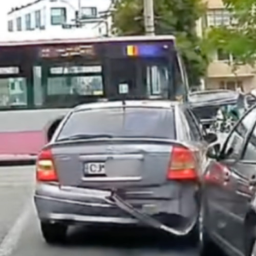 Accident rutier în Marasti, Cluj-Napoca