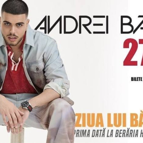 Andrei Banuta sărbătorește ziua de naștere la Beraria H pe 27 mai 2025