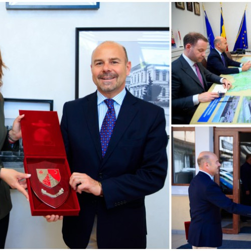 Vizita Ambasadorului Italiei la Bacău