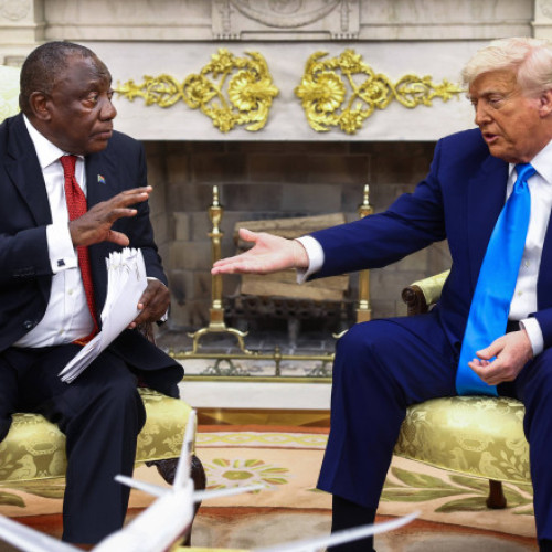 Trump transformă întâlnirea cu Ramaphosa într-un &quot;spectacol rușinos&quot;
