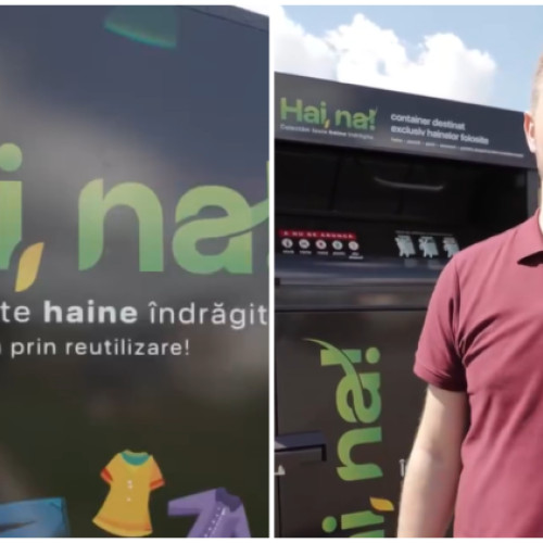 Florești se alătură campaniei "Hai, na!" pentru colectarea și reutilizarea hainelor