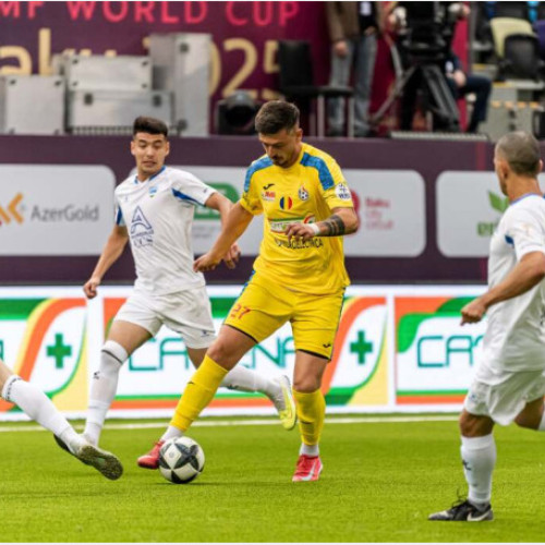 România începe cu o victorie la Campionatul Mondial de minifotbal