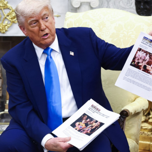 Președintele SUA folosește o imagine greșită pentru a susține o teorie falsă