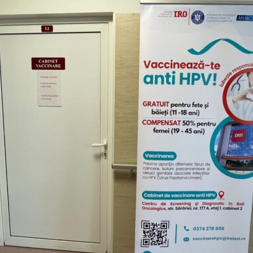 Tinerii pot beneficia de vaccinarea gratuită împotriva HPV