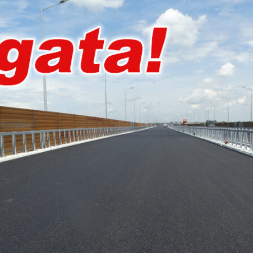 Umbrarescu a finalizat marele pod de 1,3 km de la Buzău