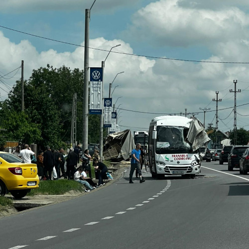 Accident grav în Letcani, județul Iași