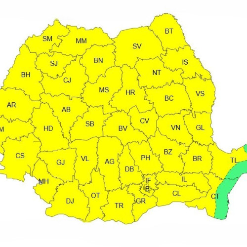 Atenționare meteorologică în județul Ialomița