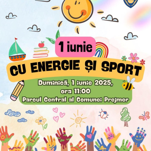 Ziua Copilului sărbătorită în Parcul Central din Prejmer