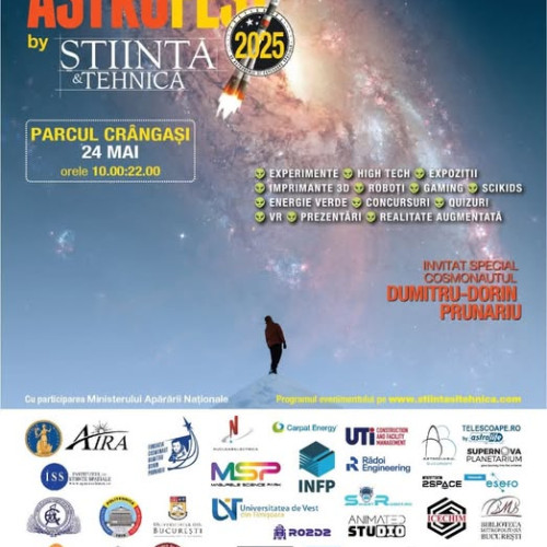 Parcul Crangasi găzduiește Astrofest, un festival dedicat științei și tehnologiei
