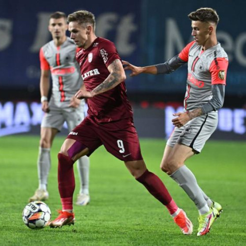 CFR Cluj și FCSB termină meciul la egalitate