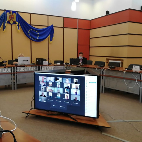 Sedință tehnică la Consiliul Județean Neamț
