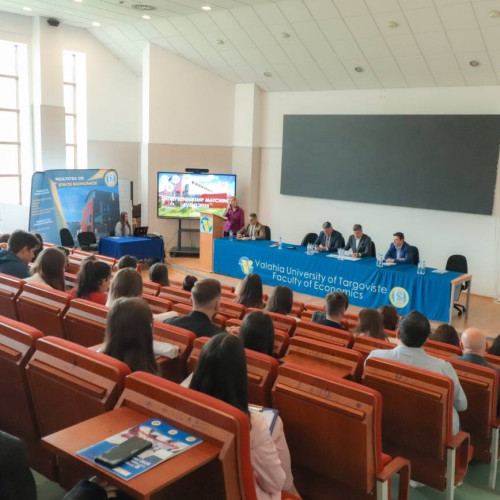 Evenimentul de antreprenoriat EME 2025 la Universitatea Valahia din Târgoviște
