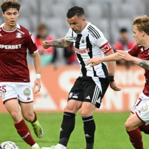 Universitatea Cluj, remiză spectaculoasă cu Rapid