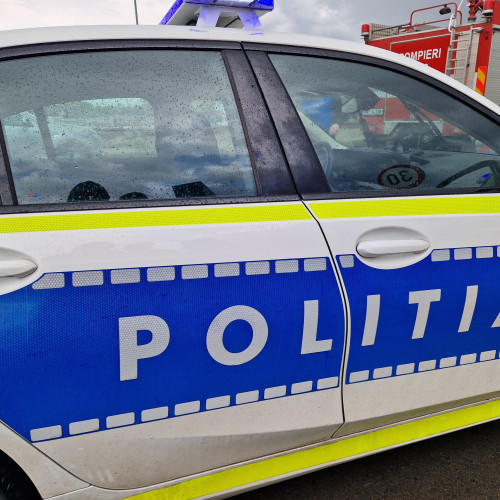 Accident rutier cu trei mașini în Suceava