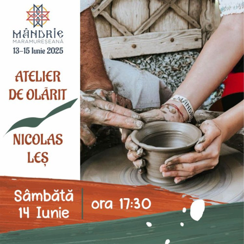 Atelier interactiv de olarit la festivalul "Mandrie Maramureseana"