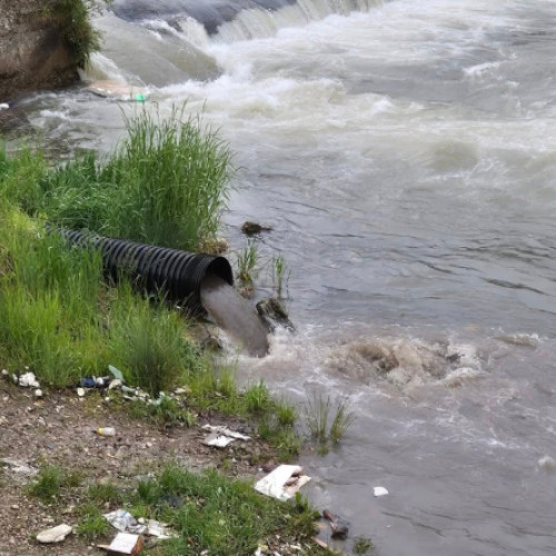 Poluare semnalată pe strada Lacului din Cluj-Napoca