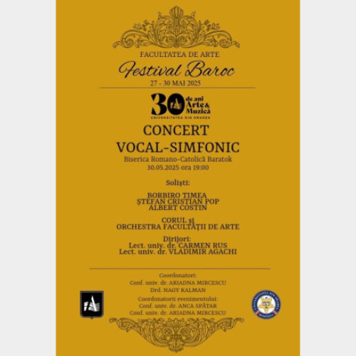 Festivalul Baroc la Facultatea de Arte
