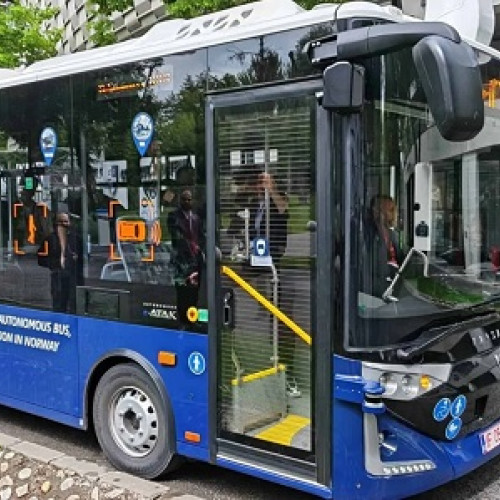 Primul autobuz fără șofer a fost testat în Cluj-Napoca