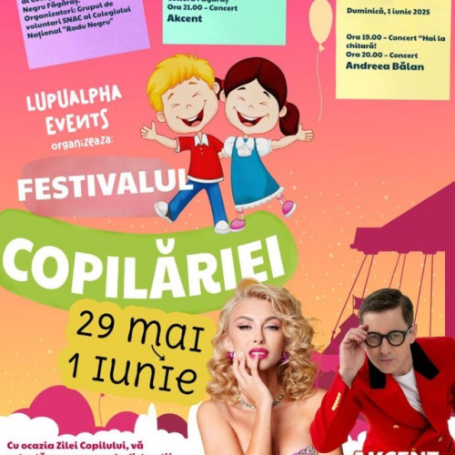 Festivalul Copilăriei aduce veselie la Făgăraș