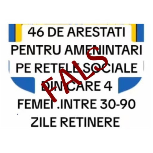 Falsuri online dezmințite de Poliția Română