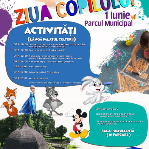 Programul zilei de 1 Iunie, anunțat de municipalitate