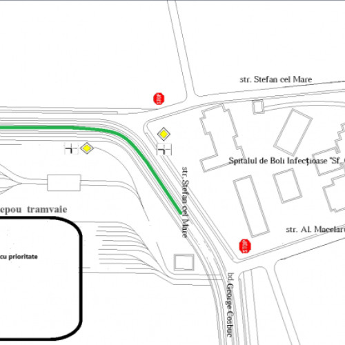 Lucrări de semnalizare rutieră în Galați