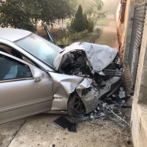 Accident rutier provocat de un șofer fără permis în Cluj