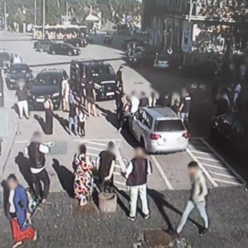 Scandal într-o parcare din Botoșani