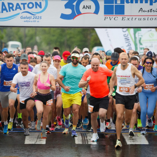 Galatiul, capitala solidarității prin Semimaraton