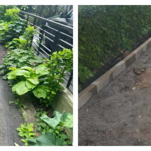 Primăria Cluj-Napoca a reparat drumul de pe strada Septimiu Albini nr. 129