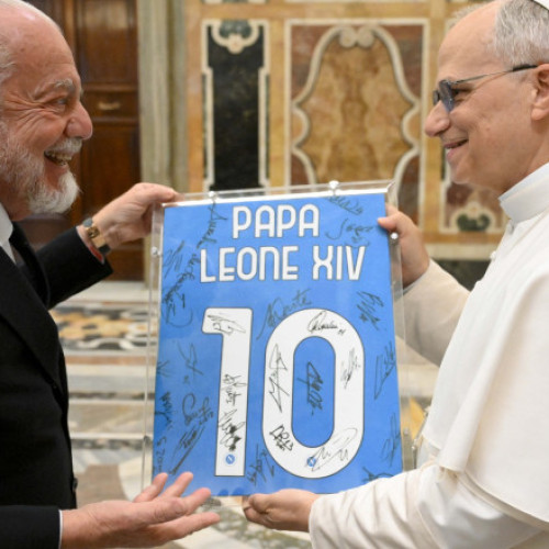 Papa Leon al XIV-lea întâmpină noua campioană Serie A, Napoli
