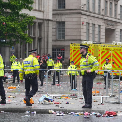 Suspect arestat în urma incidentului de la parada Liverpool