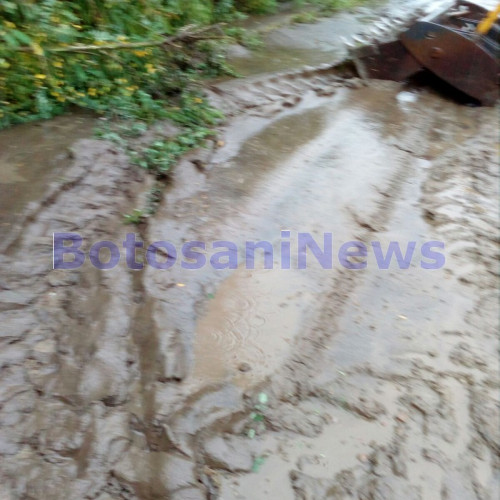 Probleme de inundații în Iacobeni - Dangeni, localnicii se plâng