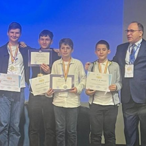 Cezar Ancuta, premiat la Olimpiada Națională de Creativitate Științifică