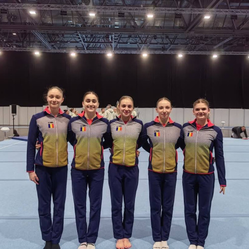 Gimnastele române demonstrează unitate la europene
