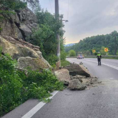 Traficul rutier afectat pe DN 7 în județul Vâlcea