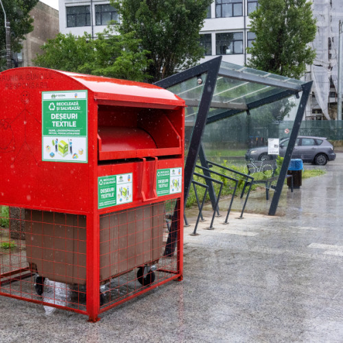 Proiect de colectare separată a deșeurilor textile în Galați