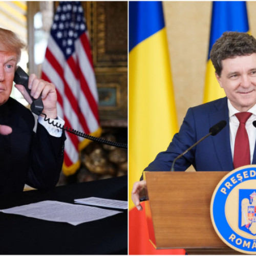 Nicușor Dan, convorbire telefonică cu Donald Trump