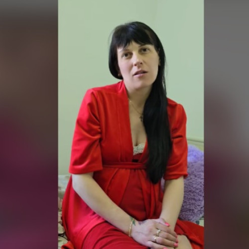 O femeie din Ucraina a născut un băiețel conceput după moartea soțului său