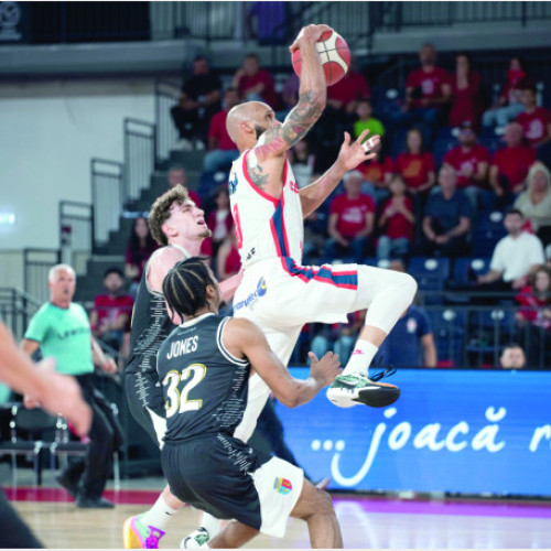 Meci decisiv între CSM CSU Oradea și CSO Voluntari pentru finala Ligii Naționale de baschet masculin