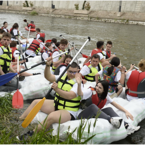 Cea de-a X-a ediție a acțiunii eco-educative „Dusi cu pluta”