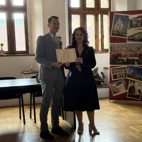 Monica Buboly a fost distinsă cu „Les Palmes Académiques”